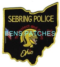 OHIO,SEBRING POLICE 3 STATE SHAPED_wm